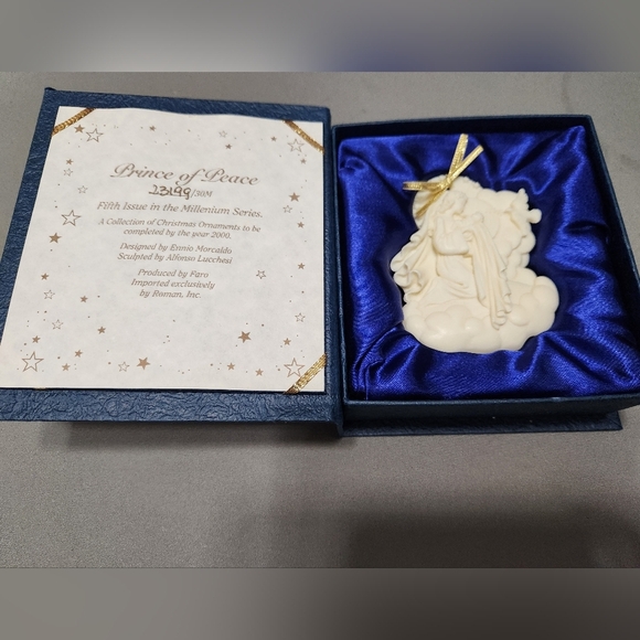The Millenium Ornament Limited  Edition "Prince Of Peace" #23199/30M NIB - Picture 3 of 6